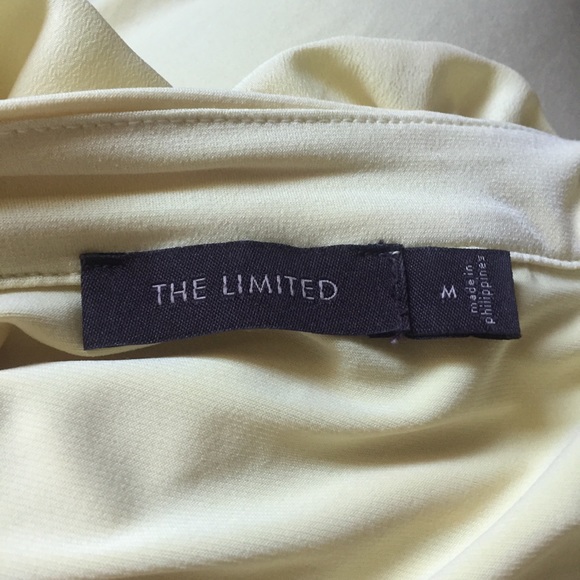 Vintage Tank Top The Limited Yellow Banana Ruffled Collar Comfy 80's Vibes M - Picture 8 of 8